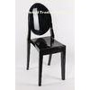 Contemporary Crystal Victoria Ghost Chair , Durable Transparent Resin Chair
