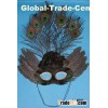 feather masks - Made in China M-4081