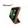 Sheepskin accessories samsung tab leather cover for Samsung P1000 tablet pc