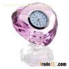 Glass Diamond Clock