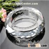 Round Crystal Ashtray