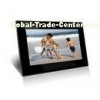 Black HD 7 Inch Wall Mount LCD Digital Photo Frame With Mirror Cover