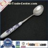 China Style Titanium Spoon With Ceramic Handle