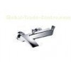 Hot Cold Metered Faucet Double Hole Water Mixer Tap Chrome Plated