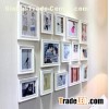 photos wall single frame,fashion photos wall picture frame,solid wood combination photo frame
