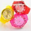 Colorful Custom Silicone Wristband Watch Embossed / Silicone Watch Strap