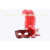 Plastic Masquerade Masks , Fashion Female Face Masks For Wedding