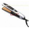 Mens Nano Ceramic Hair Straightener Dual Voltage Salon Flat Irons Silver