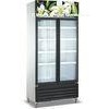 Commercial Refrigerator Freezer LC-1000M2F , Vertical Showcase With Glass Door