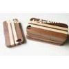Apple Iphone 5 Walnut & Maple Mixed Strip Back Cover,Real Wood Case