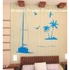 The Beautiful Spring PVC Transfer Film Wall Sticker B023