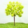 Architectural Miniature Scale Model Trees Yellow Green Avenue Wire Tree 9cm