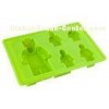 Lego Minifigure Candy  Molds Silicone Ice Cube Trays Robot for Kids