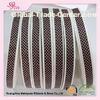25mm White Dots Custom Printed Grosgrain Ribbon Brown color double faced