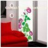 Classic Music Wall Flower Stickers LY-045, /Floral Wall Stickers /Wall Sticker Art /Decorative Wall