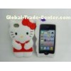 Hot Sale Hello Kitty Silicone Case For Iphone 4 / Iphone 4S