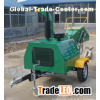 30HP diesel engine self power wood chipper