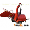 40HP Diesel engine trailer mounted wood chipper