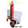 ELEVATING WINCH CART Aardwolf buddy for stone, stone buggy, stone moving cart, stone transporting ca