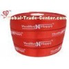 Personalized Words red stain Custom Printed Ribbon Silk Printing