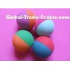 Customized Non-Toxic EVA Foam Ball For Children Toys , ODM OEM Yellow Blue EVA Foam Balls