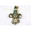 Female Red Venetian Jester Mask Handmade With Jester Face Mask