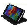 Lithchi PU Luxury Leather Case for Samsung Galaxy S5 with Stand and Card Holders