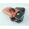 Dependable Performance Pouch of iPhone4 Leather Cases With Alligator Texture Design
