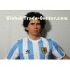 Life Size Sports Star Wax Figure of Maradona handmade realistic waxen figure