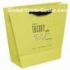 Customized Personalized colored printed paper branded gift bags with rope for garments