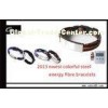 2000 Ion Silicone + Elastic Fibre Energy Silicone Bracelet Can Keep Body Energy Balance