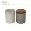 Soy Wax Cement Candle Holders / Table Candle HoldersWith Wooden Lid