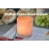 Gifts Tealight Glass Candle Holder Orange Romantic Heat Resisting