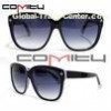 CR-39 Lens Metal Temples of Acetate Frame Sunglasses Large Shape