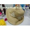 Natural Womens Sun Hats With Large Brim , Fashion Sun Protection Hats