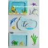 window removable Shaker Sticker die cut Sea World Fishes designs
