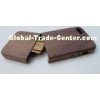 Shockproof Walnut Wood Iphone 5 Protective Cases With buttons