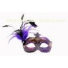 Purple Ladies Half Face Masquerade Masks , Cool Face Masks
