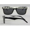 Rectangle Optical Acetate Frame Sunglasses , Black / White Frame Sunglasses For Women