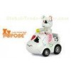 Eco-Friendly Plastic Childlike Graffiti Car Decoration Toys , CE Rohs Certificate