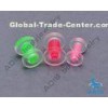 17mm , 18mm Plug Tunnel Acrylic Body Piercings Jewelry Pink , Green , Red