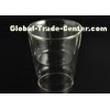 Refillable Double Wall Borosilicate Glass Mug Heat Resistant For Home