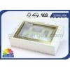 Drawer Window Paper Gift Box with Blister Tray , Cosmetic Packaging Boxes Environmentally Friendly
