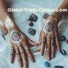 A5 sheet hena Metallic Body Tattoo / water transfer gold flash tattoo