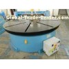 Horizontal Welding Motorized Rotary Table Positioner 10 T for 1400 mm Table Diameter