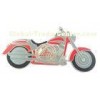 Motorcycle shape Refrigerator magnets / sticke with Zinc alloy die-casting, Hard enamel