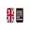 Personalized Silicone Cell Phone Cases For iPhone 5 / 5S , United Kingdom Flag
