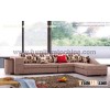 modern corner sofa, sectional leisure seat, upholstery fabric sofa, home furniture