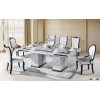 8 seater rectangle marble dining table
