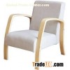 Bend wood Single Sofa